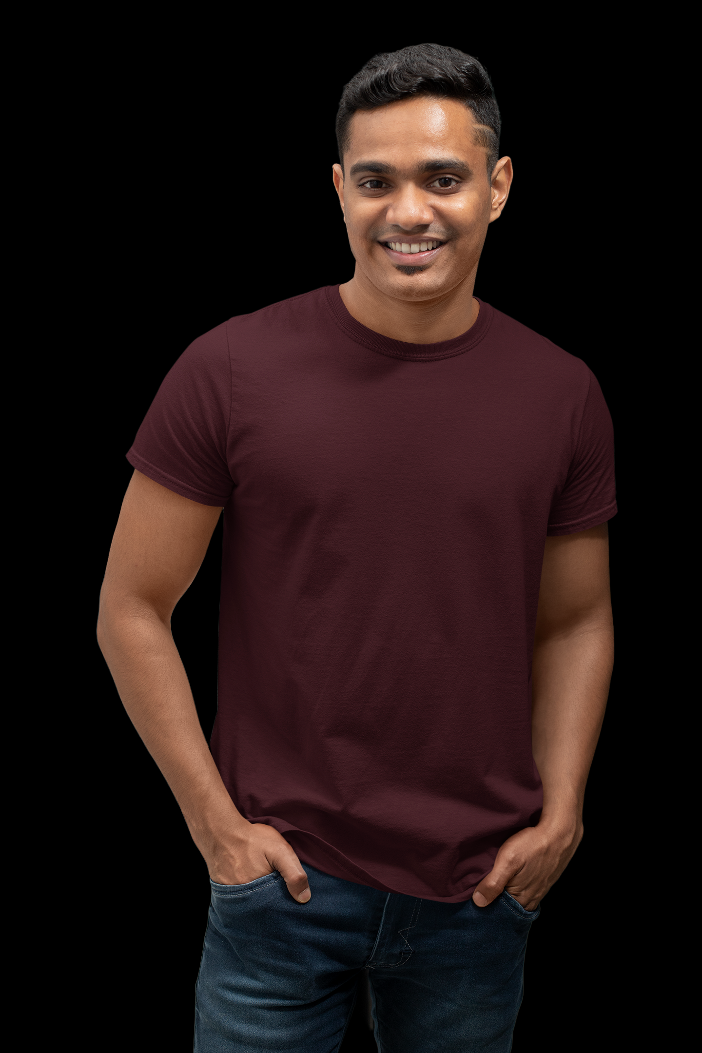 Maroon Supima T-shirt