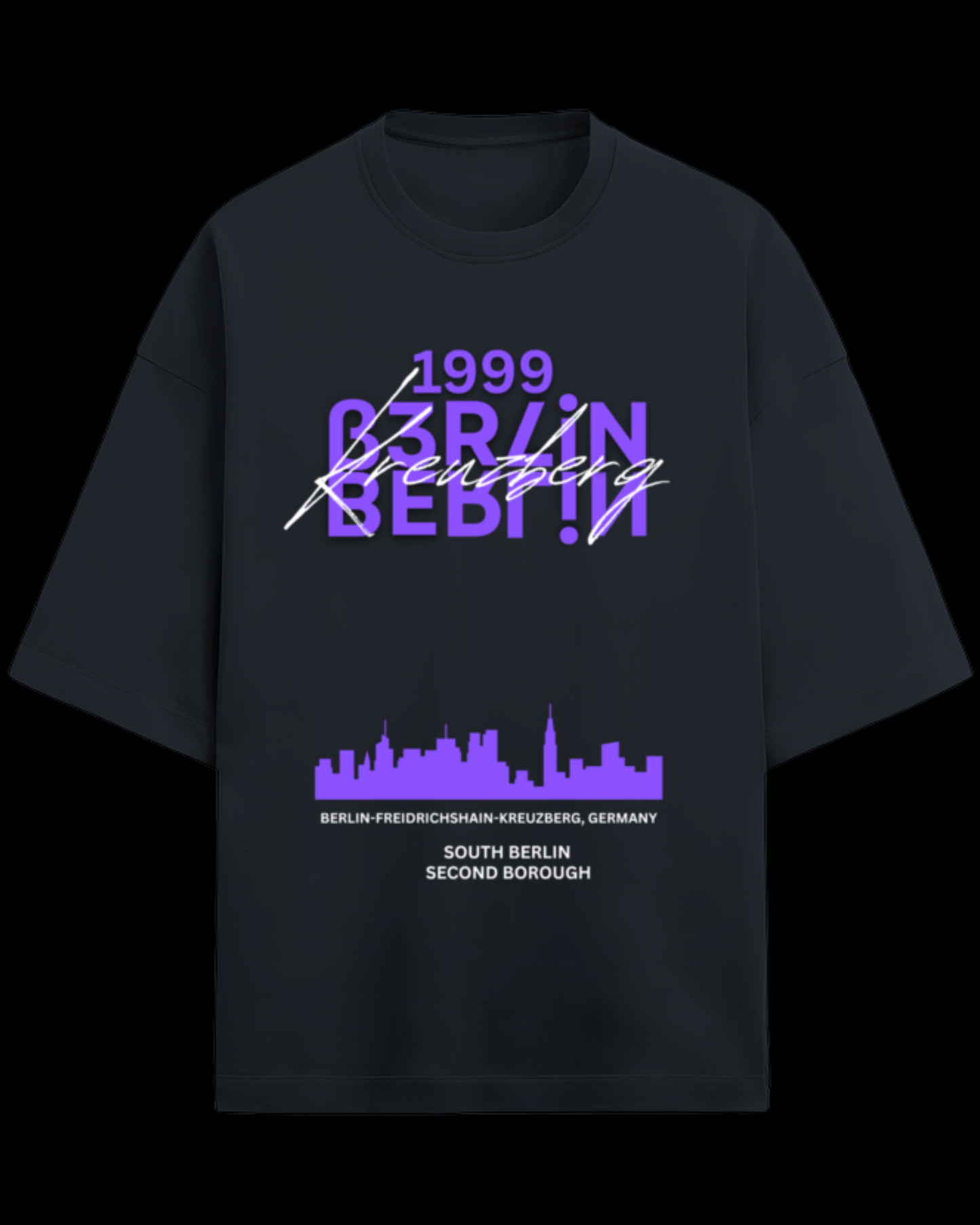 Berlin Unisex Oversized T-shirt