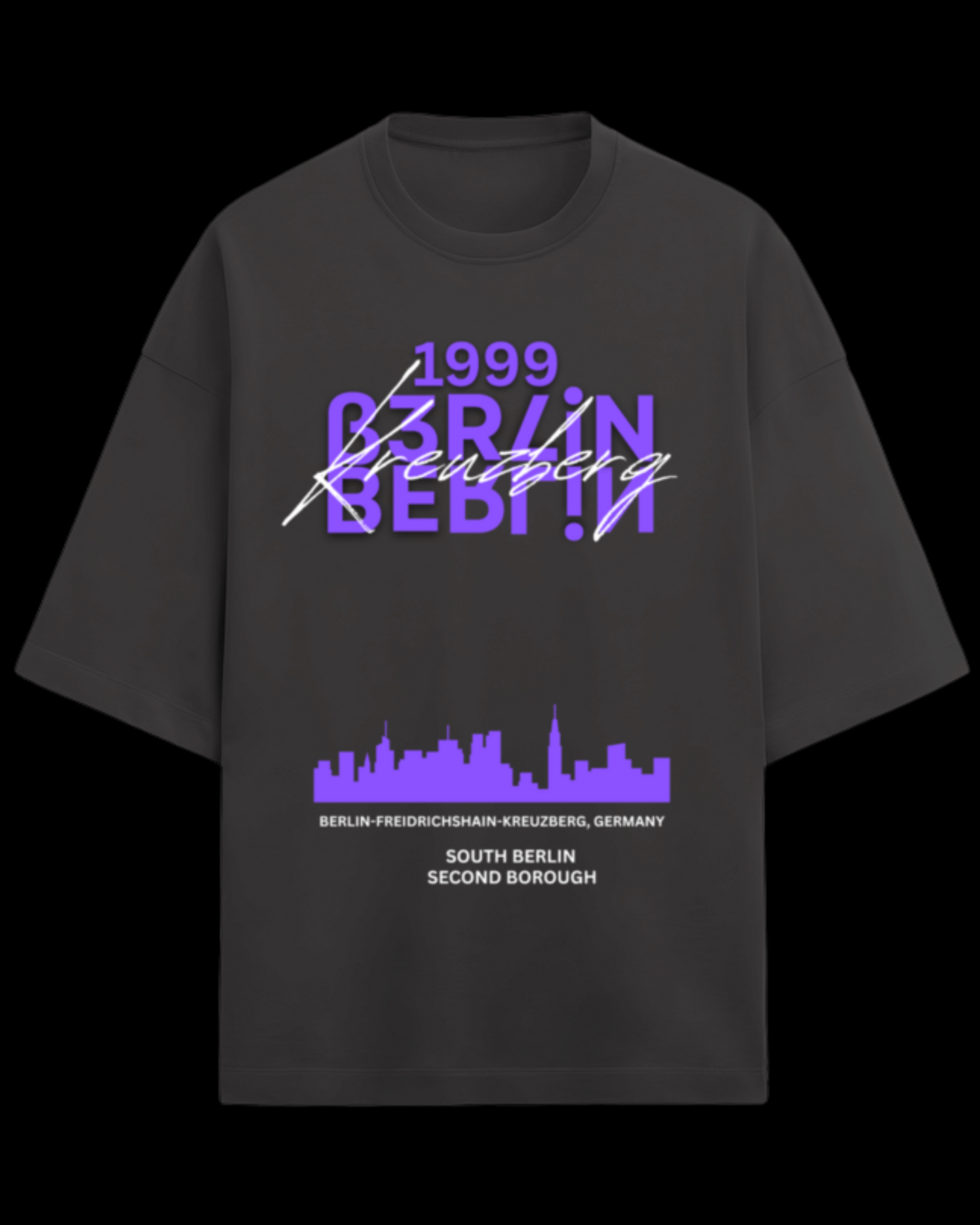 Berlin Unisex Oversized T-shirt