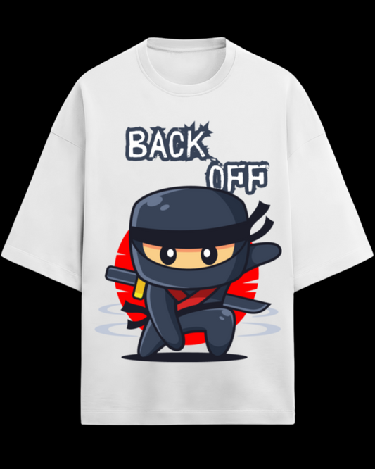 Back Off Unisex Oversized T-shirt